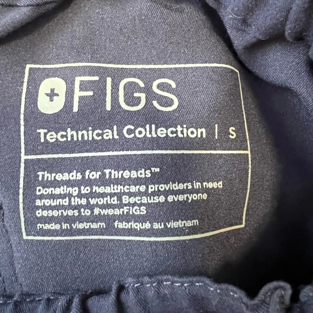 Figs Pisco Basic Scrub Pants Size Men’s Small Color Navy Blue